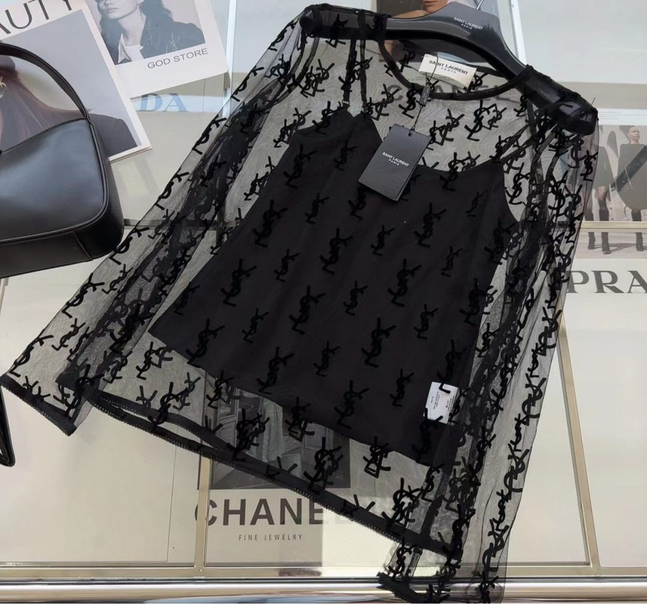 SOLD OUT Mesh Long Sleeve