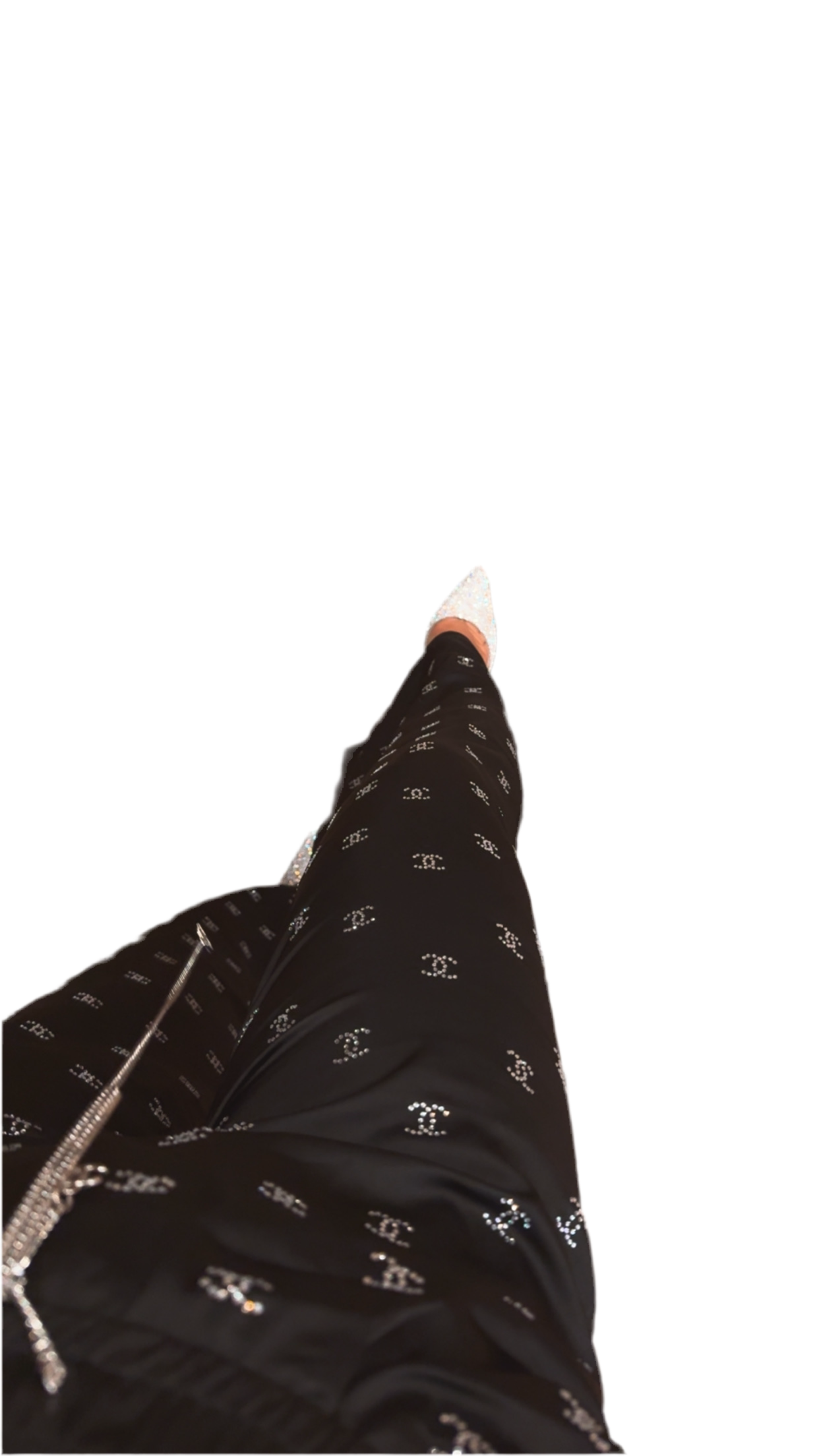 *PRE ORDER* Rhinestone Chain Pants